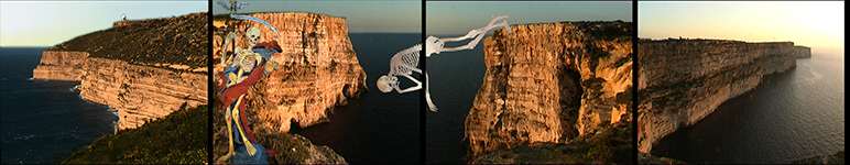 Malta + Gozo, Klippen, Dingli Cliffs, Ta Cenc