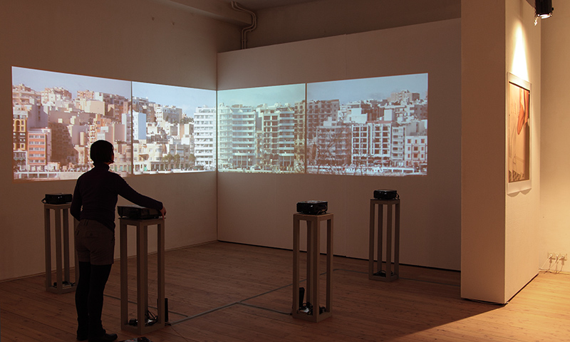 Malta As Metaphor - video installation at Kunsthalle Exnergasse in Vienna