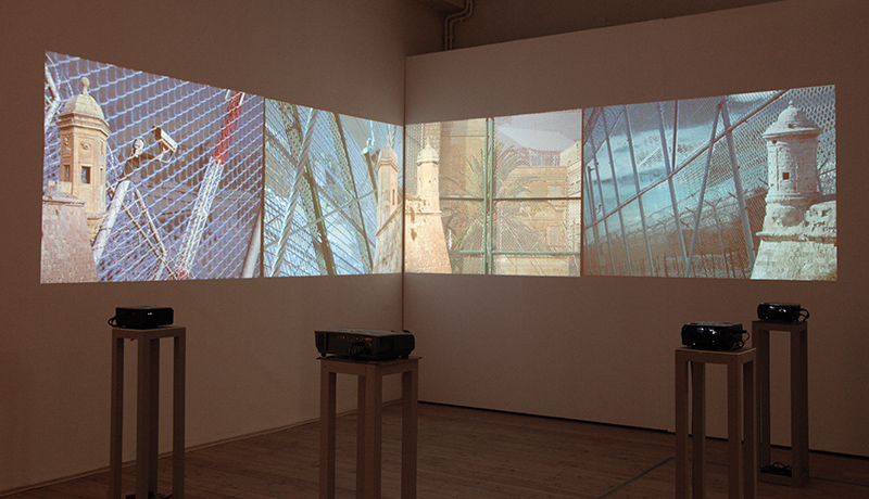 Malta As Metaphor - video installation at Kunsthalle Exnergasse in Vienna