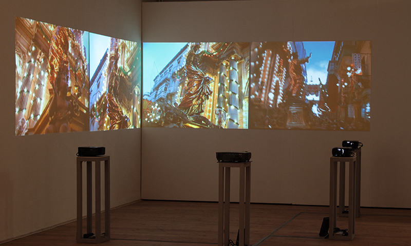 Malta As Metaphor - video installation, Kunsthalle Exnergasse in Wien