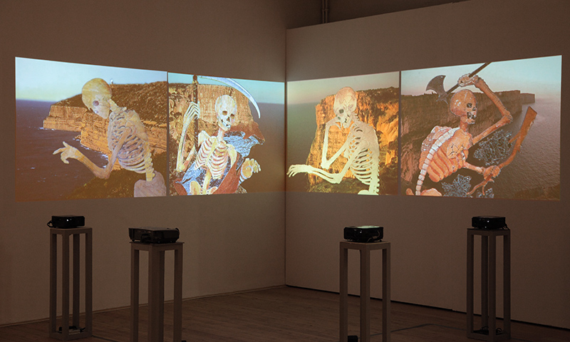 Malta As Metaphor - video installation at Kunsthalle Exnergasse in Vienna
